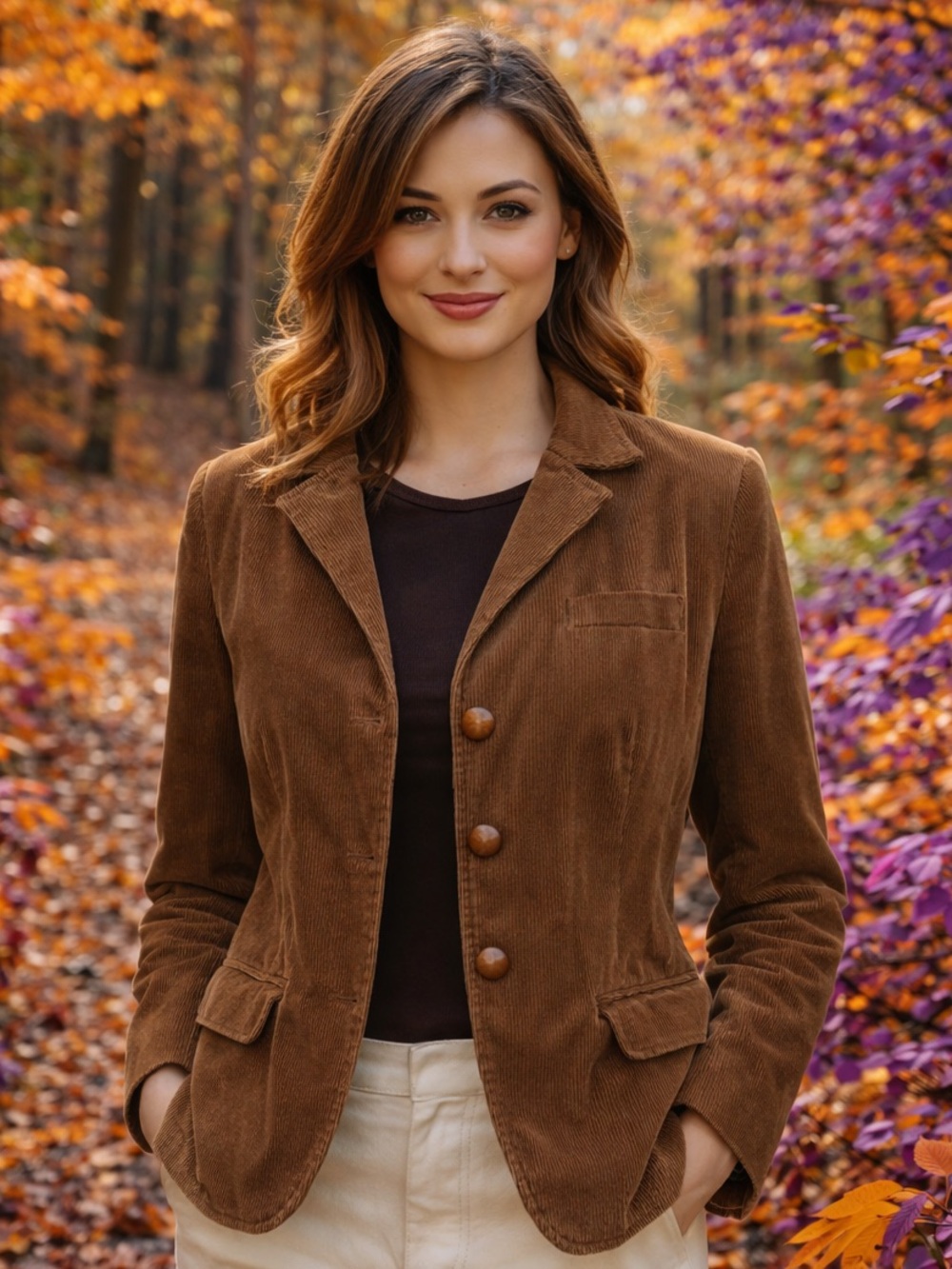 J. Crew Camel Corduroy Tailored Blazer